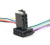 2 Pezzi Adattatore ISO Autoradio, Connettore ISO Autoradio, Connettori 8 Pin per Auto Cavo Adattatore DIN per Radio Auto Fiat Ford Opel Facile Installazione per Collegamento Altoparlanti Alimentazione