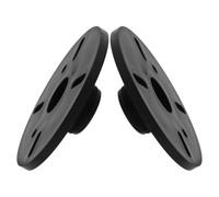2 Pezzi Adattatore per Tromba Filettatura Esterna 100 MM Tweeter, in | Controllo Direzionale, Compatibilità, per Casse Acustiche e Allestimenti da Palco, Nero