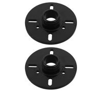 2 Pezzi Adattatore per Tromba Tweeter 100mm, Filettatura Esterna | Connessione Affidabile per Driver Audio Professionali e Auto, Montaggio Rapido, Nero, per Tour e Palco