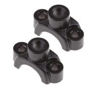 2 Pezzi Adattatore Supporto Specchietto Moto Posteriore 8mm C