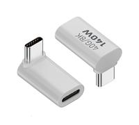 2 Pezzi Adattatore USB Angolato, Adattatore USB C 90 Gradi, Adattatore USB Type C Extender 4.0, Adattatore USB C 90 Gradi, Connettore Pd 140w Ad Angolo Retto, Adattatore Caricabatterie Rapido , D