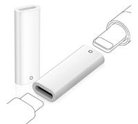 2 Pezzi Adattatore USB-C per A-pple Pencil 1 Generazione,Bluetooth Adattatore da USB C a A-pple Pencil,Adattatore Caricatore Adattatore di Ricarica Cavo per A-pple Pencil e iPad 10th e iPad A16 2025