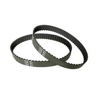 2 pezzi adatti for cinghia di distribuzione 120XL, cinghia di trasmissione in gomma standard con passo XL.(120XL-6mm (2pcs))