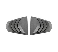 2 pezzi adatti per BMW Serie 3 G20 320i 325i 330i 2019-2022 Copertura per feritoia di ventilazione laterale del lunotto posteriore dell'auto ABS(Carbon Look)