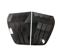 2 pezzi adatti per VW Golf 6 MK6 2008-2012 copertura per feritoia di ventilazione laterale del lunotto posteriore dell'auto ABS(Gloss Black)