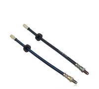 2 pezzi adatti per VW Golf MK1 MK2 adatti per Jetta adatti per Passat adatti per Scirocco adatti per Caddy adatti per Audi 80 90 100 171611701L Tubo Freno - Anteriore