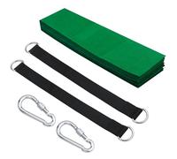 2 Pezzi Addensare Fissaggio per Amaca Cinghie Amaca con 2 Moschettoni e 2 Pad protezione,Cinghie in Poliestere,Kit Cinghie Appendere,Facile e veloce installazione all'albero