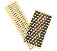 2 Pezzi Adesivi per Tastiera Chitarra in Pvc, Guida | Supporto Didattico Preciso, Compatibile Basso e Chitarra, per Apprendimento Efficiente e Identificazione Note