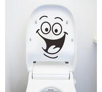 2 Pezzi Adesivi Per Toilette Divertenti Sticker Wc Simpatici, Impermeabilità E Durata Diy Adesivi Per Coperchio Del Wc,Adesivi Autoadesivi Rimovibili Adesivi Parete, Per Bagno Adesivi Murali Wc Decor