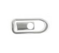 2 Pezzi Adesivo Per Interni Auto Vano Portaoggetti Interruttore Cornice Decorazione Copertura Accessori Per Benz W205 2015-2018(Argento)