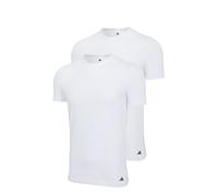 2 Pezzi Adidas Crew Neck T-Shirt Uomo Canottiera Collo Rotondo Cotone