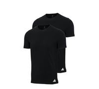 2 Pezzi Adidas Crew Neck T-Shirt Uomo Canottiera Collo Rotondo Cotone