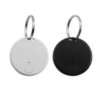 2 Pezzi Air Tag Localizzatore Chiavi Airtag Smart Tag Android Gps Tracker Compatibile con iOS e Android, Batterie Incluse, Dispositivo Mobile Intelligente Anti-smarrimento Trova Bagagli Valigia