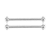 2 pezzi Albero di trasmissione per auto RC, 5cm/2 pollici Albero di trasmissione in metallo a forma di osso di cane Accessorio di trasmissione anteriore in metallo leggero per auto RC A959 A969 A979