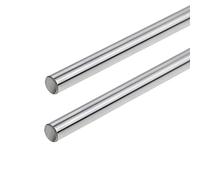 2 pezzi albero lineare 8 mm x 450 mm, asta rotonda dritta, diametro 8 mm, guida lineare, albero di precisione orizzontale, cuscinetto lineare per stampanti 3D CNC