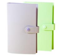2 Pezzi Album Banconote da Collezione 100 Posti in PP e Pvc, Verde
