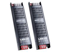 2 Pezzi Alimentatore LED 24v 16.7A 400W, Dimmer Trasformatore Universale LED AC 220V a DC 24v, Professionale Alimentatore per Strisce e Luce a Bassa Tensione (24v, 400, Watt)