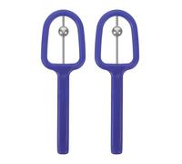 2 Pezzi Allenatore della Punta della Lingua Blu U Shape | Dispositivo per Logopedia, Migliora Controllo Lingua, Adatto a Terapisti del Linguaggio Adulti