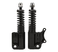 2 pezzi Ammortizzatore anteriore idraulico M12 200 mm, sospensione in lega di alluminio spruzzata anti-ruggine per bicicletta e scooter elettrici, gruppo ammortizzatore a molla