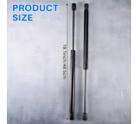2 Pezzi Ammortizzatore Cofano Posteriore Prop Gas Lift Per I10 Eurowagens