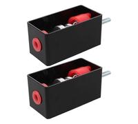 2 Pezzi Ammortizzatore di Vibrazioni per Soffitto Ktv in Metallo | Supporti per Audio Room e Bar, Installazione Semplice, Controllo delle Vibrazioni, Estetica Moderna