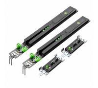2 Pezzi Ammortizzatore in Acciaio Laminato a Freddo Ammortizzatore con Viti