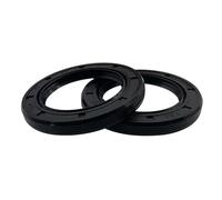 2 pezzi anelli di tenuta olio scheletrici NBR TG4, 22 mm x 45 mm x 7 mm, guarnizione in gomma nitrilica nera