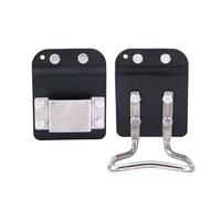 2 Pezzi Anello Portamartello per Cintura Kit, Gancio Portamartello in Acciaio Inossidabile con Gancetto Metro Attrezzi Multifunzionali Cintura Compatibile con Stiletto/Stanley