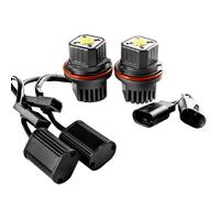 2 pezzi Angel Eyes bianchi anello luminoso 0W 6000K per X3 X5 E39 E53 E60