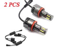 2 pezzi Angel Eyes luci a LED possono bus per BMW E60 E61 E63 X5 E70 X6 E71 E90 E91 E92 E93 M3 E89 E82 E87 H8 faro a LED bianco