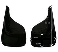 2 pezzi Anteriore, Paraspruzzi auto per Nissan Tiida C12 2011-2016