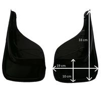 2 pezzi Anteriore, Paraspruzzi auto per Toyota Corolla Verso ZDE12,CDE12,ZER,ZE,