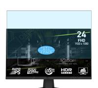 2 Pezzi Anti Luce Blu Pellicola Protettiva, compatibile con MSI MAG 244F 23.8" Monitor Screen Protector Protezioni Schermo (Non Vetro Temperato)