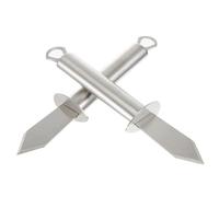 2 Pezzi Apri Ostriche Professionale in Acciaio Inox