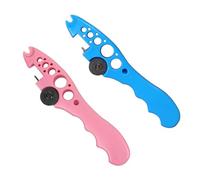 2 Pezzi Apribottiglie Fiale Di Plastica,Apri Fiale Per Infermiere Fiala,Apribottiglie Multifunzionale Fiale,Apri Fiala Portatile Taglierina,Strumenti Tagliavetro Rompifiale Di Addominali,Kiuiom