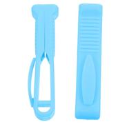 2 Pezzi Aprifiale in Plastica ABS Blu, Apri Fiale di Vetro | Impugnatura Antiscivolo e Uso senza Sforzo, per Ospedali, Farmacia Galenica, Infermieri e Caregiver