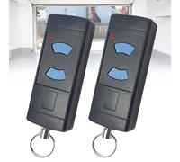 2 Pezzi Apriporta da Garage, Telecomando per Porta Garage 868 Mhz, Trasmettitore Telecomando Compatibile con Telecomando Hormann 868mhz Hse2 868, Hsm2 868, Hs1/2 868, Hsz1/2 868,Telecomando A 4 Canali