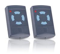 2 Pezzi Apriporta Garage, Telecomando 868 Mhz, Trasmettitore Telecomando Compatibile con Telecomando Hormann 868mhz Hse2 868,Hsm2 868,Hs1/2 868,Hsz1/2 868, Telecomando A 4 Canali