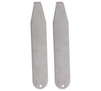 2 Pezzi Apriscatola per Vernice Manuale in Lega di Alluminio, Argento | Uso Portatile in Cantiere e Officina, Apertura del Coperchio senza Ammaccare il Bordo, Misura 13, 30x2, 50x1, 00cm