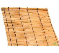 2 PEZZI ARELLA OMBREGGIANTE RIPARELLA BAMBU BAMBOO BAMBù CM. 200X500 NATURALE