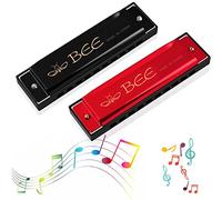 2 Pezzi Armonica a Bocca Bambini,Blues Harmonic 10 Fori,Armonica Diatonica in do per Principianti,Può Essere Utilizzata Come Regali Di Compleanno,Regali Scolastici,Souvenir Per Le Vacanze
