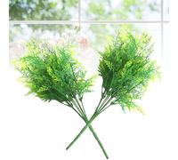 2 pezzi Artificiale Foglia di felce Pianta Foglie di plastica Pianta Interno