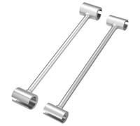 2 Pezzi Attrezzo Regolazione Cardini Porta, Strumento per Cerniere Porta, Leva Sblocco Cardine Zincato, Chiave Regola Spessore Cerniera, Kit Regolazione Cardini Porta Regolabile