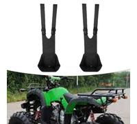 2 Pezzi Atv Piede Amaca Portatile Supporto Posteriore autista Pedana Poggiapiedi