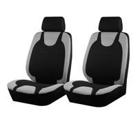 2 Pezzi Auto Coprisedili per Honda Civic | Civic Type R | CR-V | e:Ny1 | HR-V | Jazz | ZR-V, Posto Sedere Protezione Traspirante Antiscivolo Confortevole Auto Accessori,A Grey