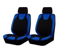 2 Pezzi Auto Coprisedili per Suzuki Swift/Baleno/Vitara/S-Cross/Across/Jimny/Ignis, Posto Sedere Protezione Traspirante Antiscivolo Confortevole Auto Accessori,D Blue