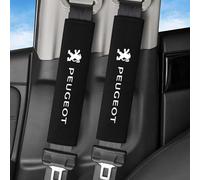 2 Pezzi Auto Imbottiture Cinture di Sicurezza per Peugeot 107 207 207 CC 208 307 307 CC 308 308 CC, Confortevole Traspiranti Copricintura Auto Copri Cintura Imbottiture Cinture Sicurezza Protezione