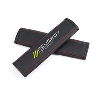 2 Pezzi Auto Imbottiture Cinture di Sicurezza per Peugeot Sport 206 208 3008 307 308 5008 2008 508, Confortevole Traspiranti Copricintura Auto Copri Cintura Imbottiture Cinture Sicurezza Protezione
