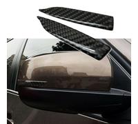 2 Pezzi Auto Specchietto Laterale Edge Fibra di Carbonio Antigraffio Protezione
