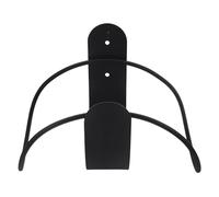 2 pezzi avvolgitubo da giardino tubo dell'acqua montato a parete Ganizer in acciaio inox filo nero ganci for esterni for la casa Per Cortile Esterno